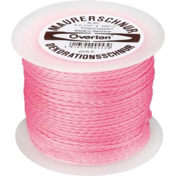 OVERMANN Maurerschnur PP fluoresz. 2,0mm 100m pink