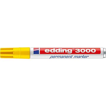 EDDING Permanentmarker 1,5-3mm Rundspitze gelb (Markierstift) 