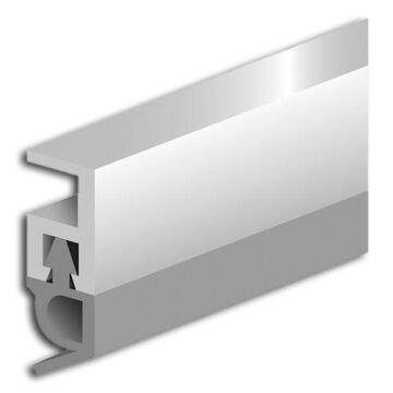 ELTON PTS-AR Abdichtungsschiene 210 cm, weiß, Kunststoff