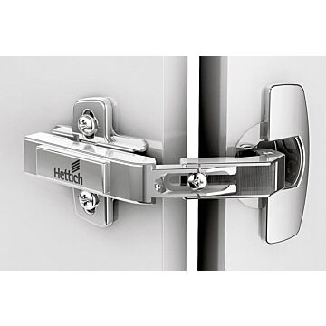 HETTICH Möbel-Topfscharnier, Intermat 9930, 9090109, 50° Zinkdruckguss silb. vernickelt