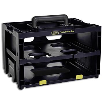 RAACO Sortimentskoffer CarryMore 80, leer Farbe: schwarz