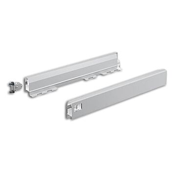 HETTICH ArciTech Set Zarge, Höhe 94 mm, silber