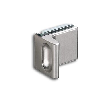HETTICH Möbel-Glastürgriff, für Glastürscharnier, 25314, Zinkdruckguss matt vernickelt