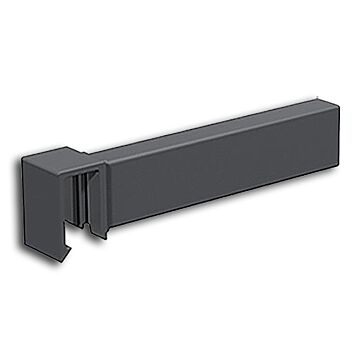 HETTICH Längsreling-Längsteiler, f.Front-/Inn.ausz., OrgaStore 400, 9182225, anthrazit