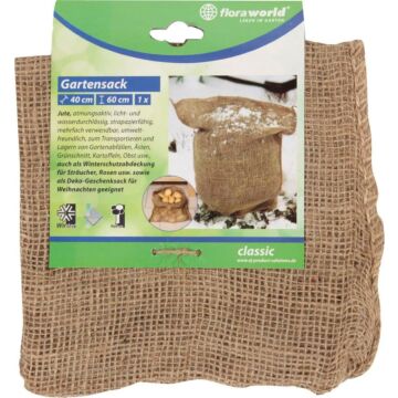 FLORAWORLD Jutesack Natur 40x60 cm