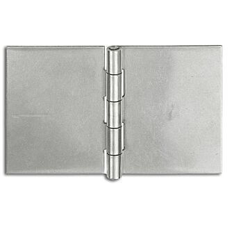 VORMANN Ger.breit.Scharn. 60x90mm ungeb, Edelstahl V2A