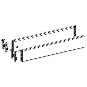 HETTICH Schubkasten-Designelement,ArciTech, 9122922,NL500mm,Stahl pulverbeschichtet