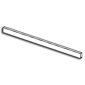 HETTICH Schubkasten-Querreling, OrgaStore 400, 9182714,L 2000mm, weiß pulverbeschichtet