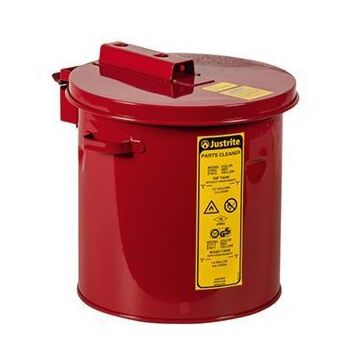JUSTRITE SAFETY Sicherheitsreinigungs- behälter, rot, 8,0l selbstschließend D238xH254 mm
