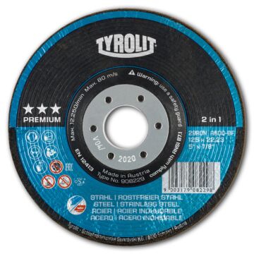 TYROLIT RONDELLER® PREMIUM Stahl/Edelstahl
