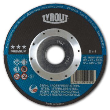 TYROLIT Trennscheibe DEEP CUT PROTECTION Stahl/Edelstahl