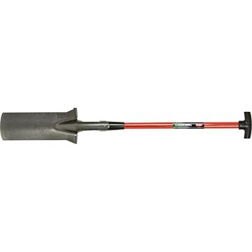 POLET Rodespaten Fiber 9001 mit T-Stiel, 350 x 130 mm