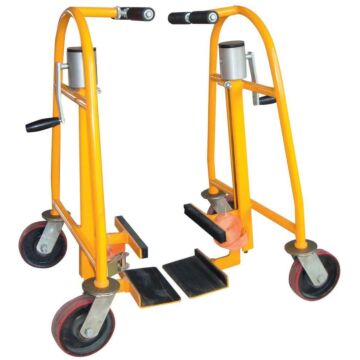 Hubtransporter, mechanisch Hub 300mm,Rad 150mm, CAB BETRIEB
