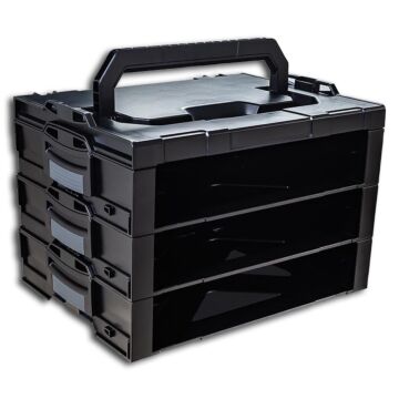 Brillmobil Werkzeugkoffer i-BOXX Rack 3er-Block, leer