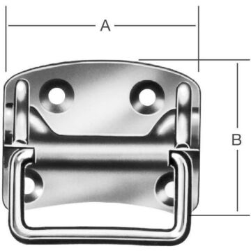 GAH ALBERTS Kistengriffe VA/100mm