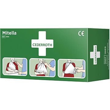CEDERROTH Bandage/Kompresse für Arm und Kopf 2 Stück Mitellen