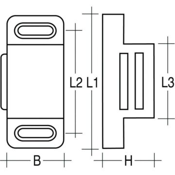 Magnetschnäpper Simplec, CAB BESCHLAG