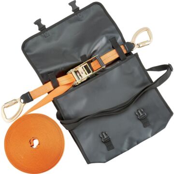 SKYLOTEC Lifeline Horizontal Band 20m mit Ratsche und 2 Karabiner