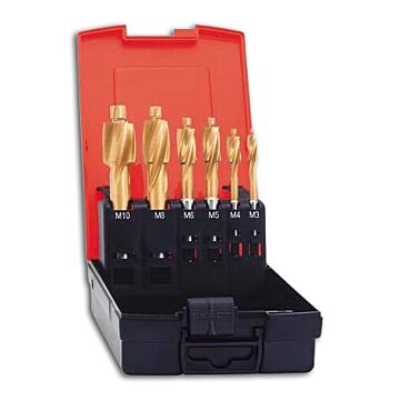 FLACHSENKER-SATZ DIN 373 HSS TIN2  (1410), FORMAT