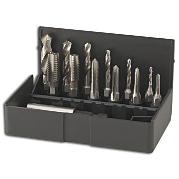 VÖLKEL Einschnitt-Gewindebohrer-Bits M3-M10 +KLB