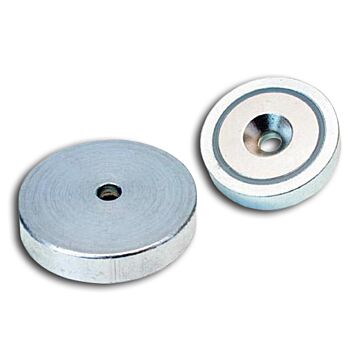 NEODYM-MAGNET-FLACHGREIFER MIT DURCHGANGSBOHRUNG, FORMAT