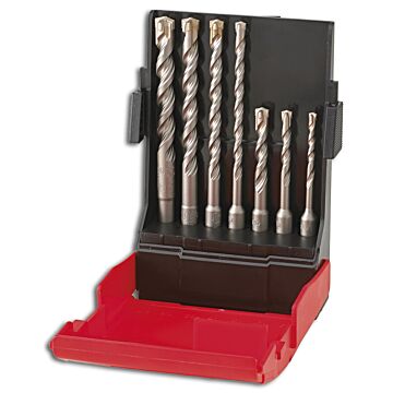 SDS-PLUS-BOHRER 4SCHN. 7-TEILIG (HAMMERBOHRER), FORMAT