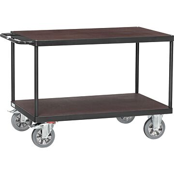 FETRA Tischwagen 12497 grau Ladefläche 700x700mm