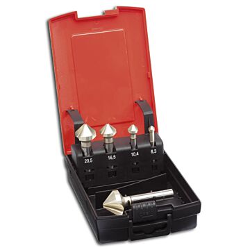 HSSE KEGELSENKER-SATZ 90G, DIN3356C, DUO-GT, FORMAT