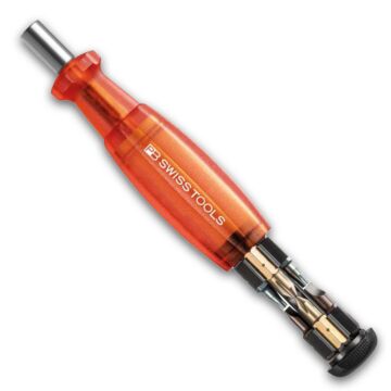 PB SWISS TOOLS Magazin-Bithalter, rot 8-teilig, Schlitz, PH, TX