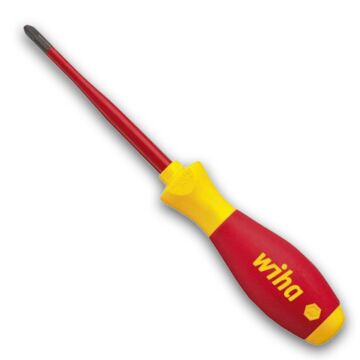 WIHA Schraubendreher SoftFinish⌐ electric slimFix 3281 SoftFinish electric slimFix SL/PZ1x80mm
