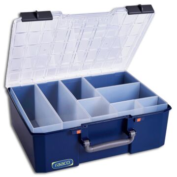 RAACO Sortimentskoffer CarryLite 150-9 blau blau