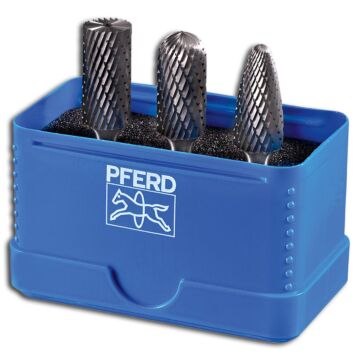 PFERD FRÄSSTIFT-SATZ HM  ZYAS-WRC-RBF 3-TEILIG, 12MM, ZAHUNG 3 PLUS, PFERD TOOLS
