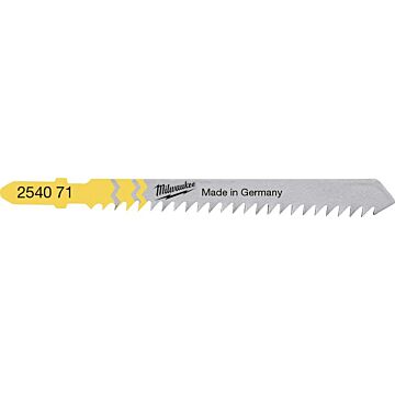 MILWAUKEE Stichsägeblatt Holz T111C 75x3mm, (Pack a 5 Stück)