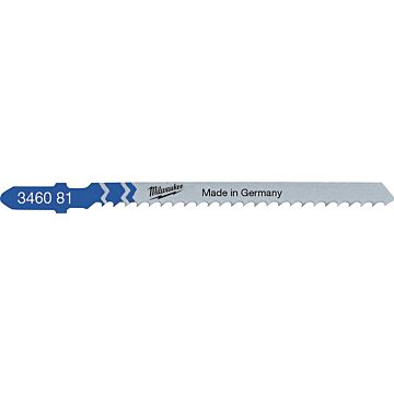 MILWAUKEE Stichsägeblatt Metall T227D 75x3mm, (Pack a 5 Stück)