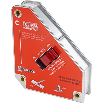 ECLIPSE MAGNETICS Schweißhilfe schaltbar 95x111mm