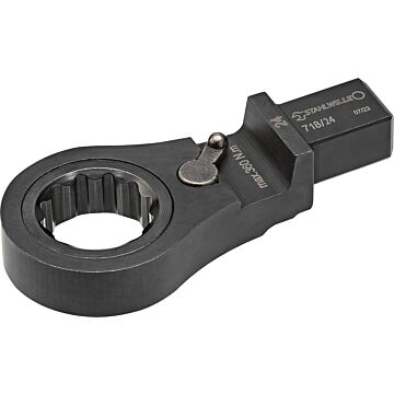 STAHLWILLE Einsteck-Ringratschenschlüssel 17mm,  14x18mm