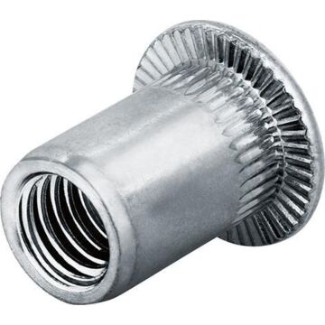 GOEBEL Blindnietmutter Edelstahl Flachrundkopf M6, Klemmbereich: 3,0-5,5mm