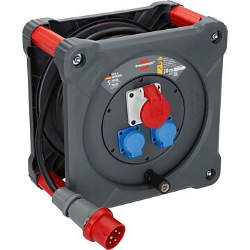 BRENNENSTUHL Kabeltrommel Kunststoff PROFESSIONAL H07RN-F5G2,5, 30m, 1xCEE + 2xSchuko