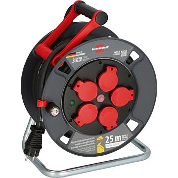 BRENNENSTUHL Kabeltrommel Kunststoff PROFESSIONAL H07RN-F3G2,5, 25m, BGI608