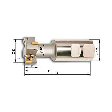 PRAMET T-Nutenfräser mit IK D 25mm  Z 2