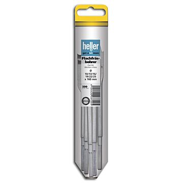 HELLER Flachfräsbohrersatz Quick 6-teilig,  in Dose