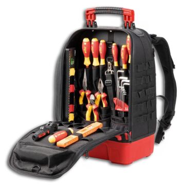 WIHA Werkzeugsortiment Elektriker 27-teilig, im Rucksack