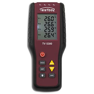 TESTBOY Vier-Kanal-Thermometer TV 5300 