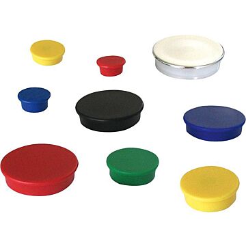 BELOH Organisationsmagnete rund 10mm, blau