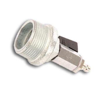 JUMTEC Gasprüfanschluß Zweirohr R1.1/4" m.Kugelhahn 28845