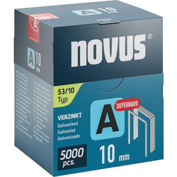 NOVUS Drahtklammer A Typ 53/10mm, (Pack à 5000 Stück)