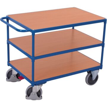 VARIOFIT Tischwagen 500kg 1400x800mm / 3 Böden