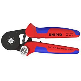 KNIPEX Crimpzange für Aderendhülsenzange 180mm 0,08- 6qmm 2-Komponenten-Griff Nr. 97 53 14 kaufen