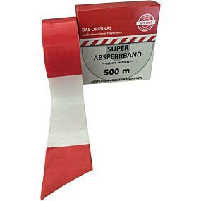 KELMAPLAST Absperrband  Super  Nr.11 rot/weiss 80mm (Rolle500mtr.) kaufen