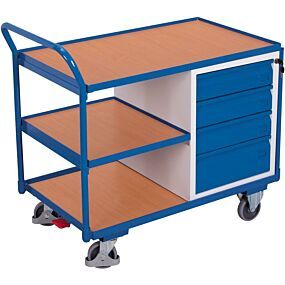 VARIOFIT Tischwagen 250 Kg 4 Schubladen 3 Ladeflächen kaufen
